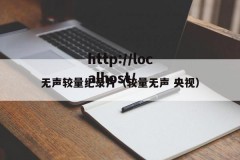 无声较量纪录片（较量无声 央视）